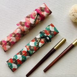Kyoku Haku Japanese Kiku Pattern Pen Sleeve