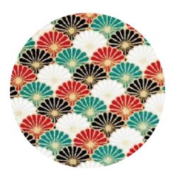 Kyoku Haku Japanese Kiku Pattern Pen Sleeve