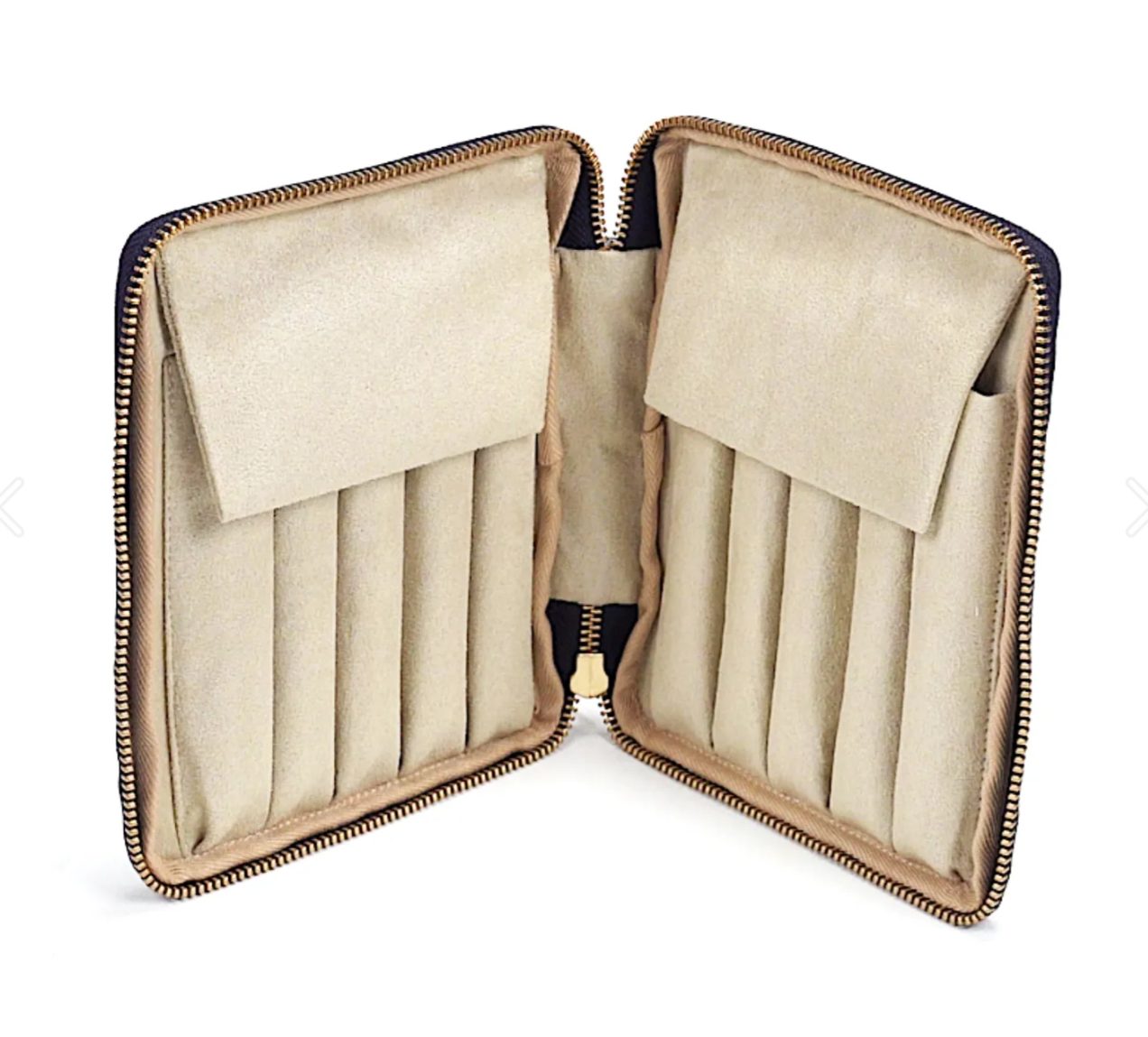 Kyoku Haku Iron Zipped 10-Pen Case