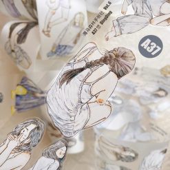 DingDing Girls Kiss-Cut Matte PET Tape - 37
