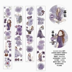 DingDing Girls Kiss-Cut Matte PET Tape - A39