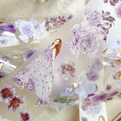 DingDing Girls Kiss-Cut Matte PET Tape - A39