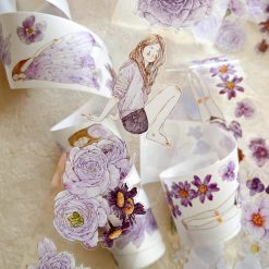 DingDing Girls Kiss-Cut Matte PET Tape - A39