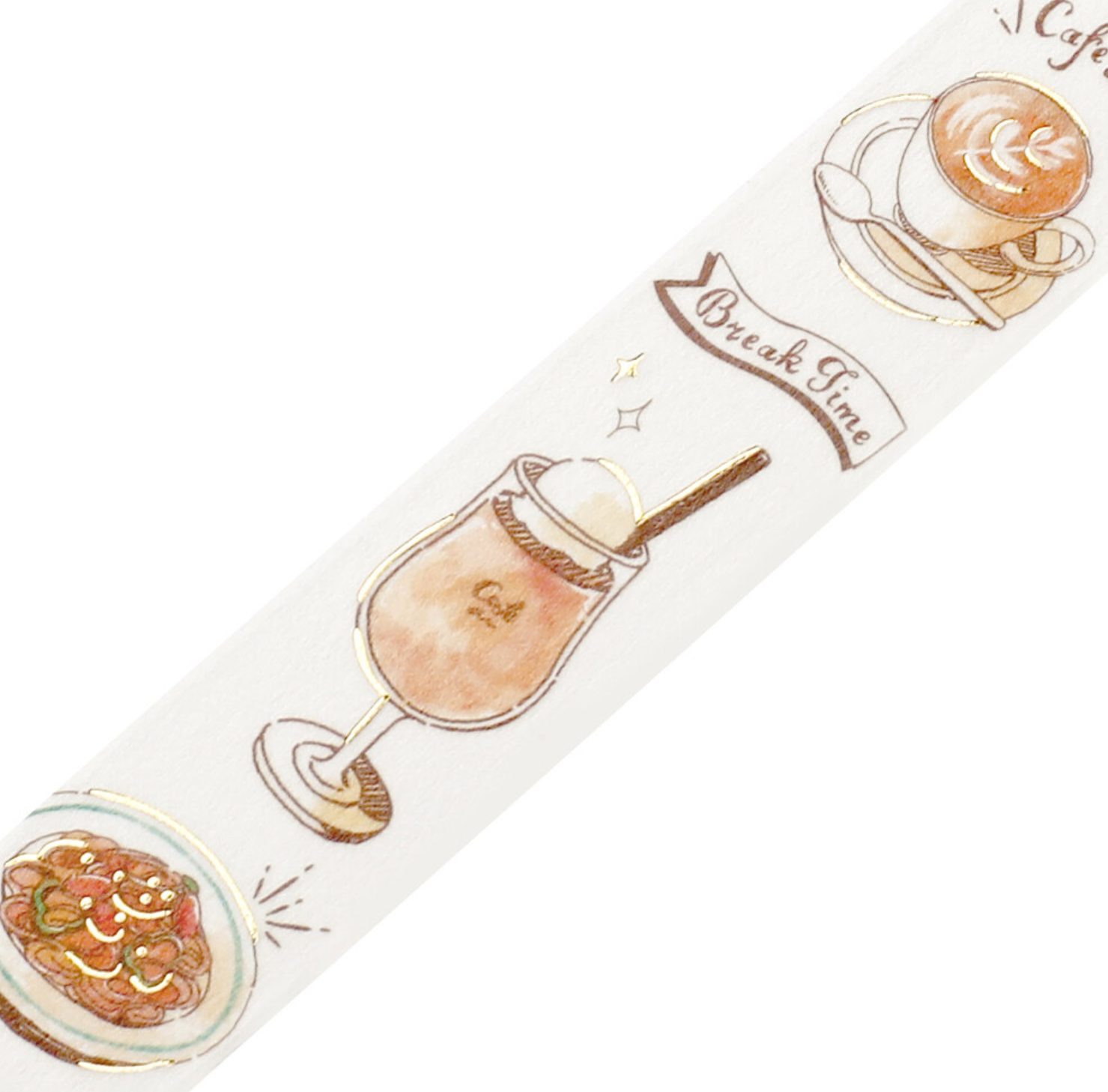 BGM Washi Tape - Dairy Orange