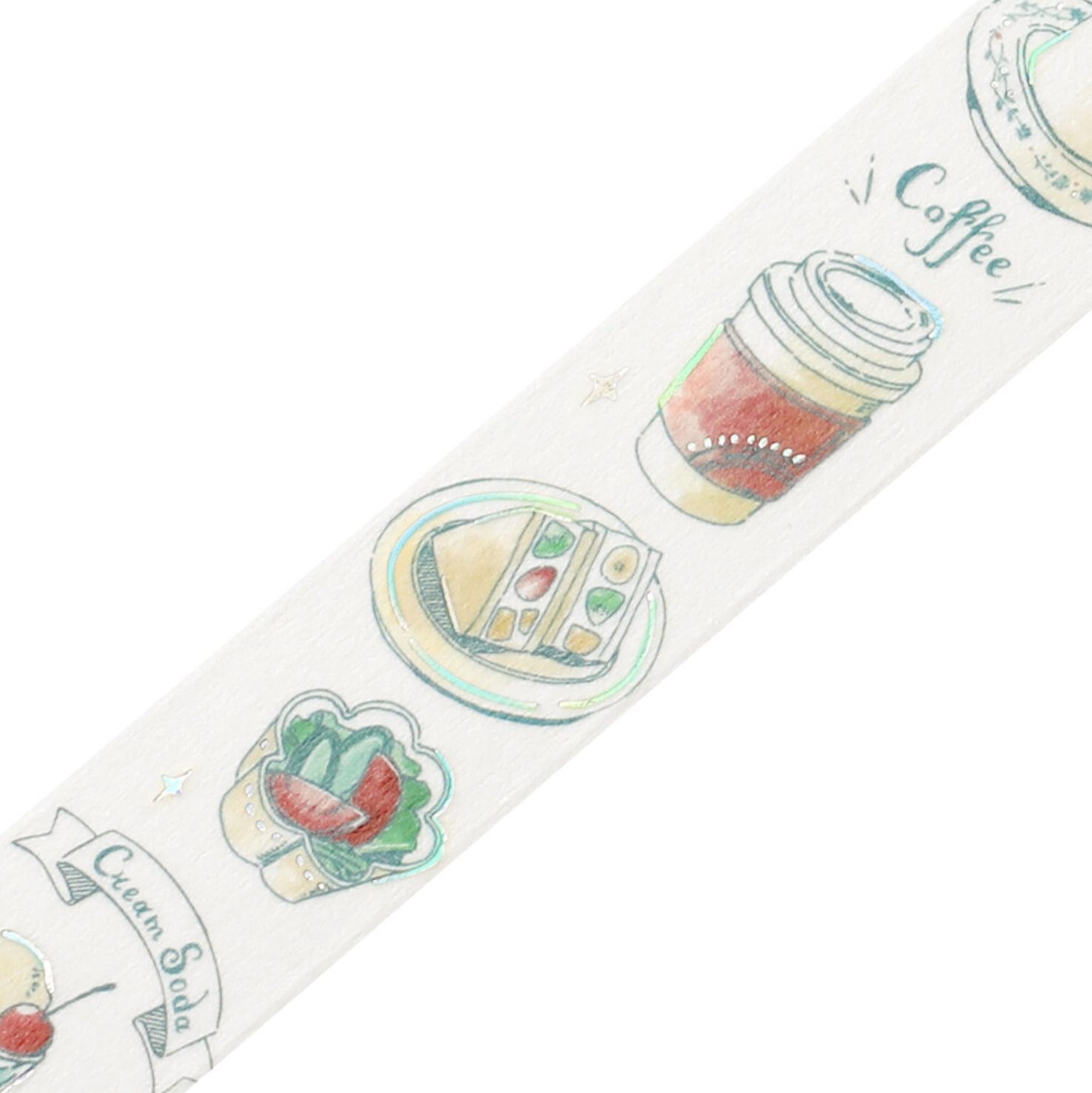 BGM Washi Tape - Dairy Mint