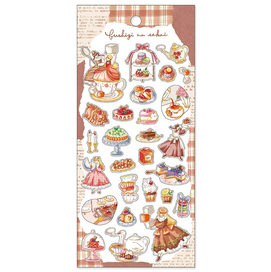 Mind Wave Fushigi na Sekai Stickers (6 designs)
