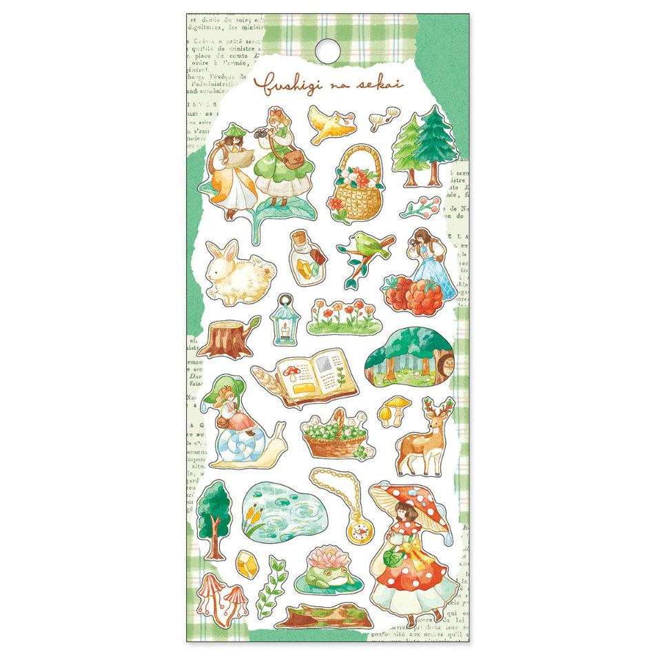 Mind Wave Fushigi na Sekai Stickers (6 designs)