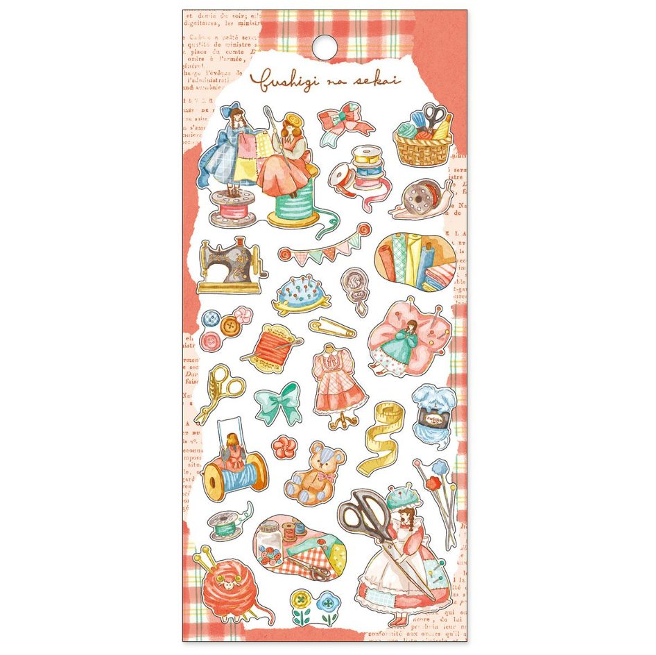 Mind Wave Fushigi na Sekai Stickers (6 designs)