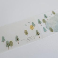 Yohaku Tracing Paper Sticky Notes Roll - Hiking