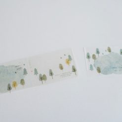 Yohaku Tracing Paper Sticky Notes Roll - Hiking