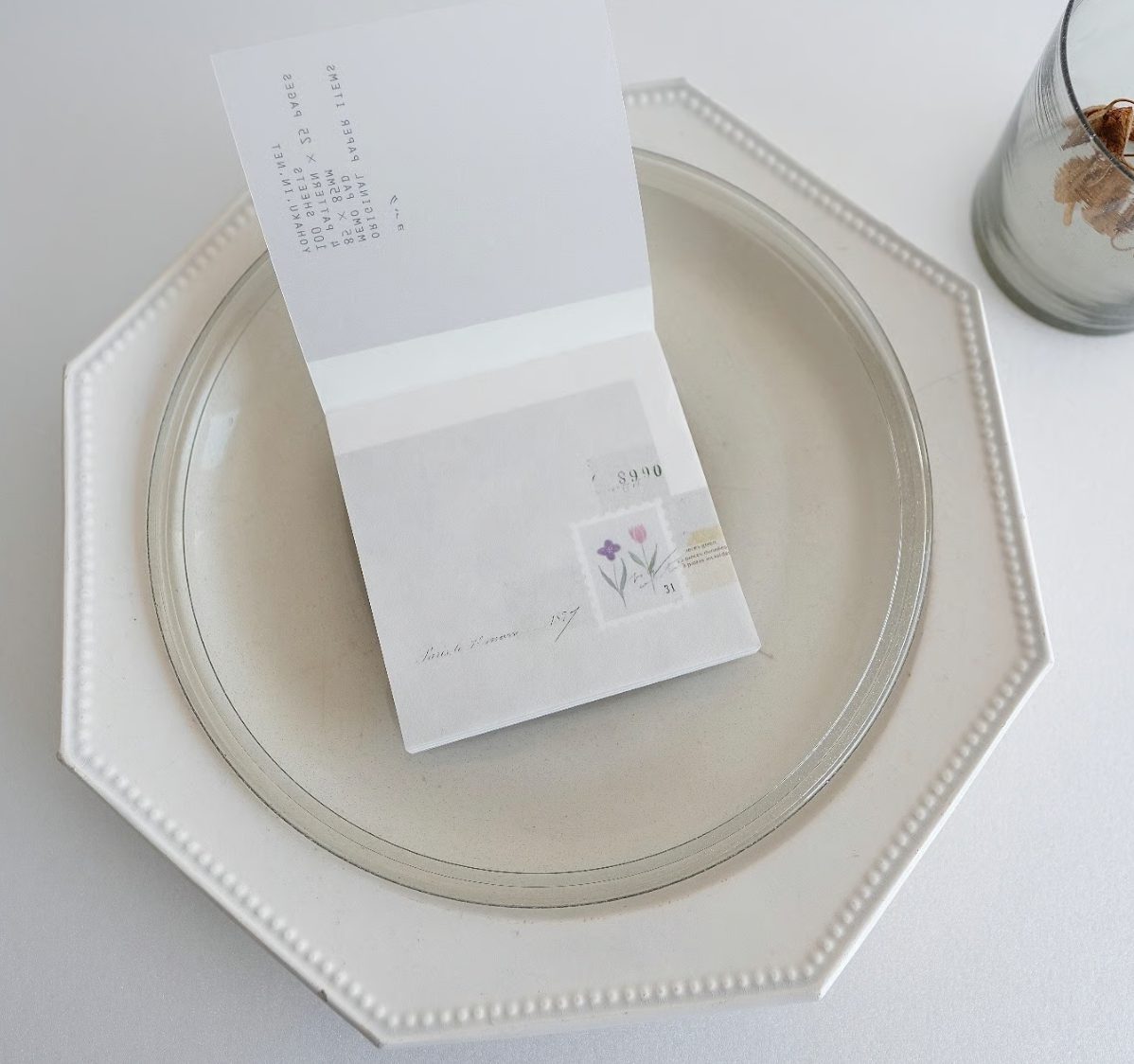 Yohaku Memo Pads M-173 Mashikaku Memo Garden