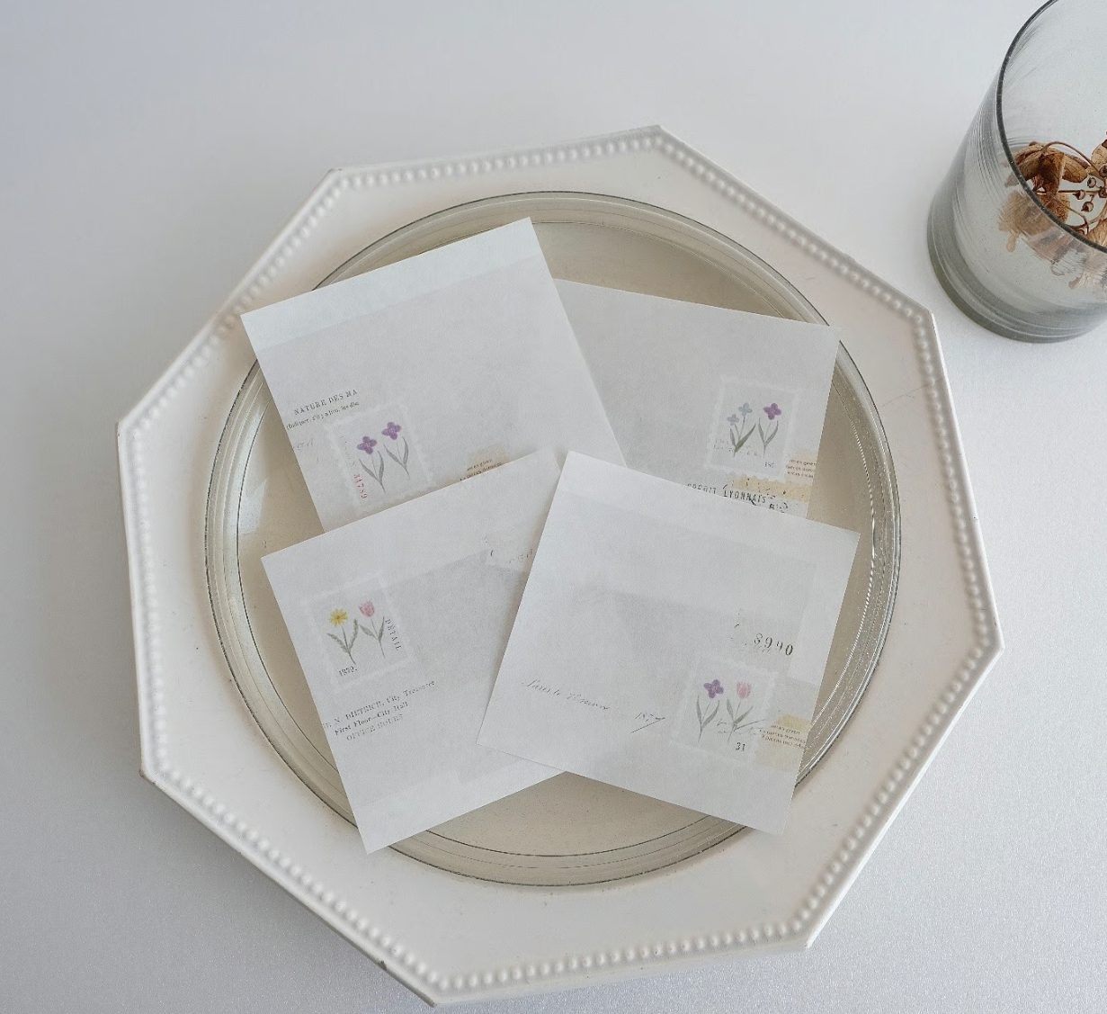 Yohaku Memo Pads M-173 Mashikaku Memo Garden