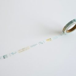 Yohaku Slim Washi Tape L-023 Birch Mori