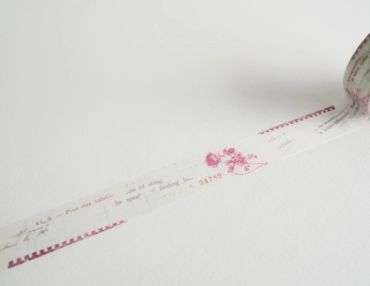 Yohaku Washi Tape Y-163 Bolero