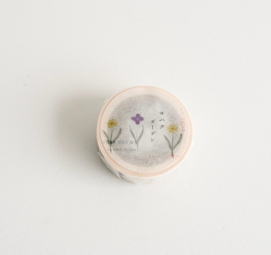 Yohaku Washi Tape Y-164 Garden