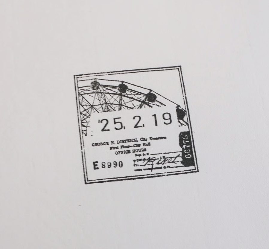 Yohaku Rotating Date Stamp - Nostalgia