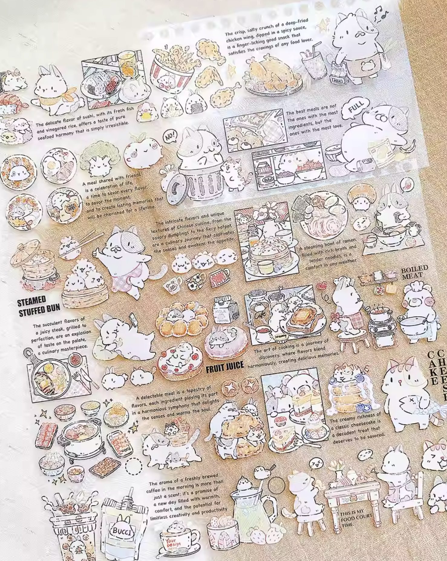 Bucci Family Tasty Food PET Tape - Image 4
