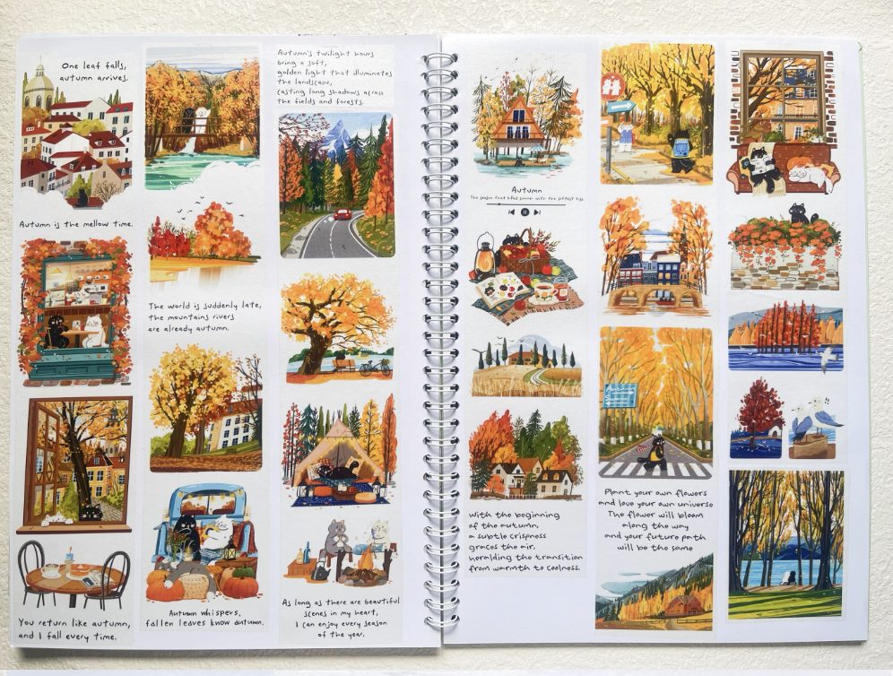 Xiami Studio Washi Tape - Autumn
