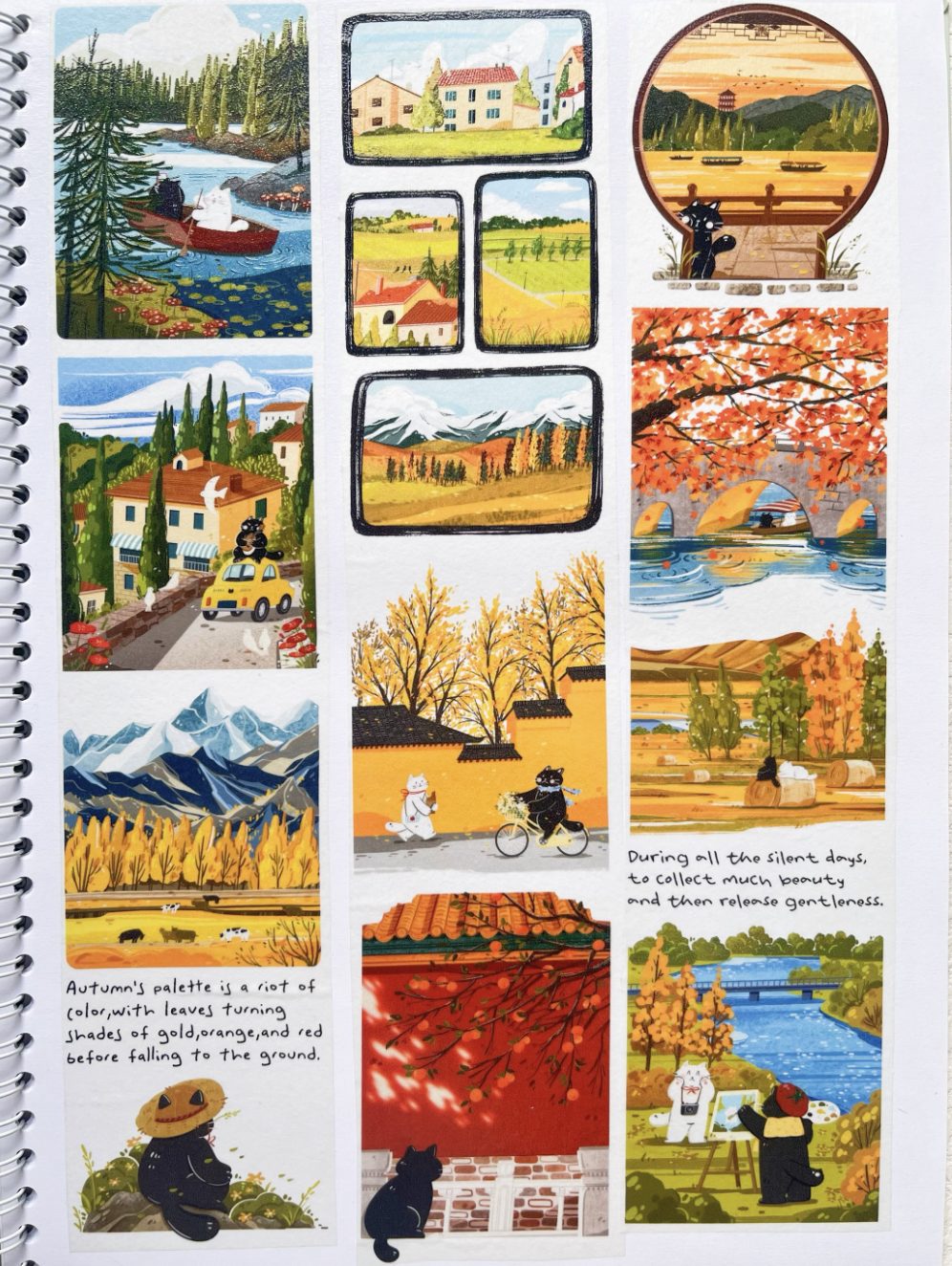 Xiami Studio Washi Tape - Autumn
