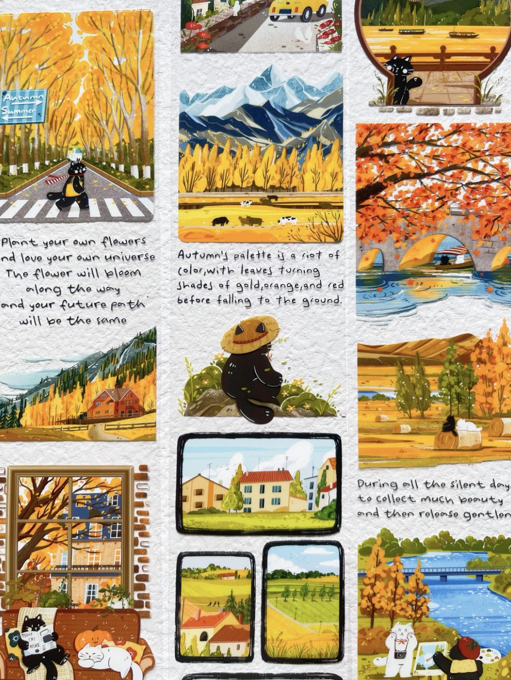 Xiami Studio Washi Tape - Autumn