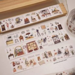 Wanle Studio Coffee Time Kiss-cut Tape - Image 5