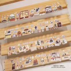 Wanle Studio Coffee Time Kiss-cut Tape - Image 4