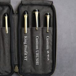 &Liebe 6-Pen Leather Zip Case