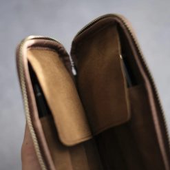 &Liebe 6-Pen Leather Zip Case - Image 5