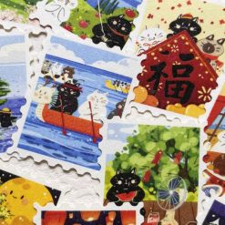 Xiami Studio Stickers - Postage Stamps
