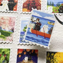 Xiami Studio Stickers - Postage Stamps