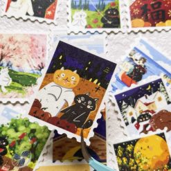 Xiami Studio Stickers - Postage Stamps