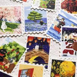 Xiami Studio Stickers - Postage Stamps