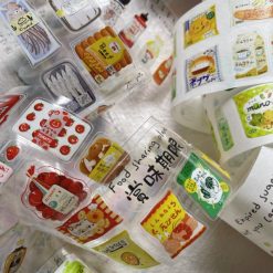 Xiami Studio Die Cut PET Tape - Snacks