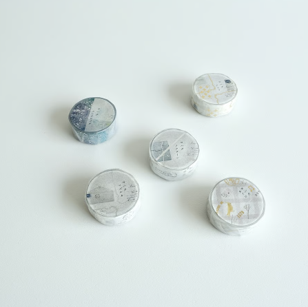 Yohaku Foiled Washi Tape YH-003 - Aria