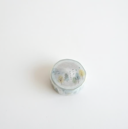 Yohaku Washi Tape Y-167 - Aonomori