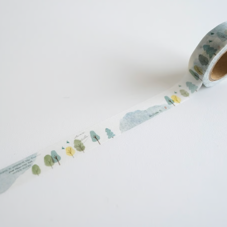 Yohaku Washi Tape Y-167 - Aonomori