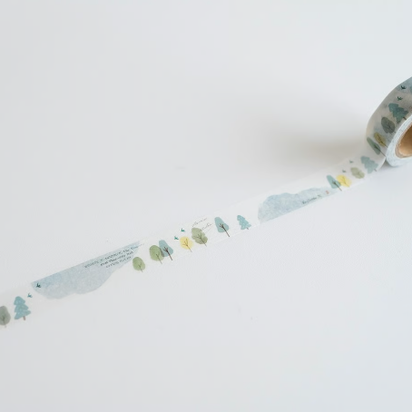 Yohaku Washi Tape Y-167 - Aonomori