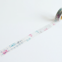 Yohaku Washi Tape YC-004 - Check & Stripe