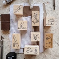 PensPapersPlanner Rubber Stamps - A Quiet Love For Stationery