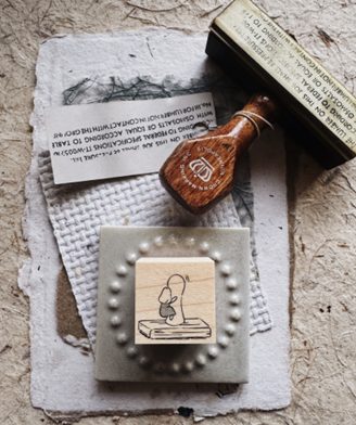 PensPapersPlanner Rubber Stamps - A Quiet Love For Stationery