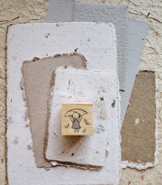 PensPapersPlanner Rubber Stamps - A Quiet Love For Stationery