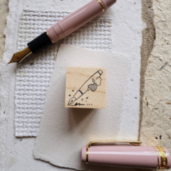PensPapersPlanner Rubber Stamps - A Quiet Love For Stationery