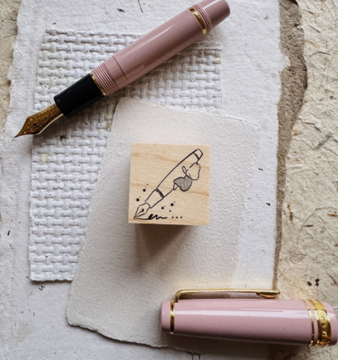 PensPapersPlanner Rubber Stamps - A Quiet Love For Stationery