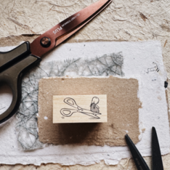 PensPapersPlanner Rubber Stamps - A Quiet Love For Stationery