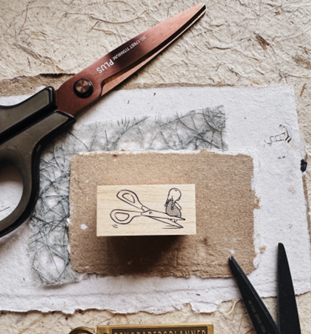 PensPapersPlanner Rubber Stamps - A Quiet Love For Stationery