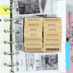 Kurukynki Monthly Rubber Stamps