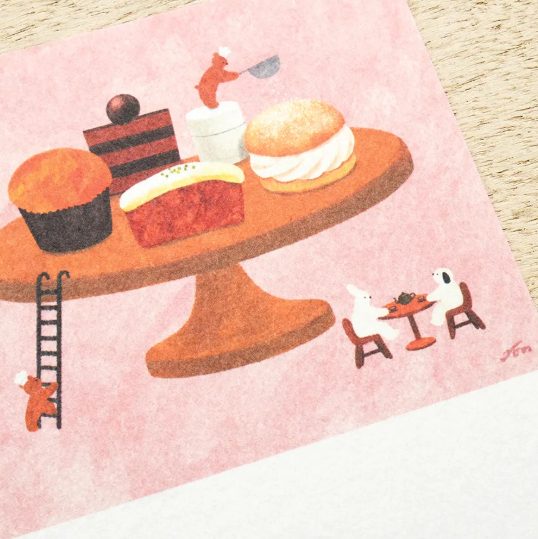 Cozyca Mariko Fukuoka Note Pad - Sweets (Copy)