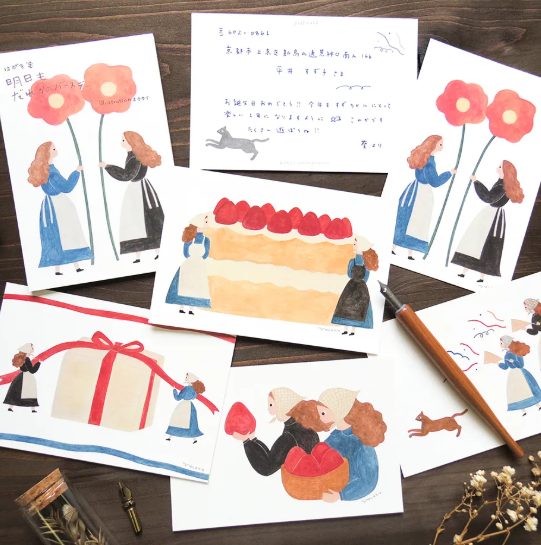Cozyca Postcard Set - Birthday