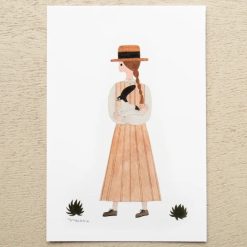 Cozyca Postcard Set - Rabbit Guitar