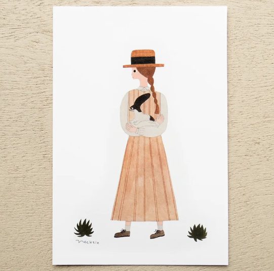 Cozyca Postcard Set - Rabbit Guitar
